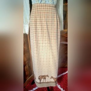 🐎 Equestrian style long skirt🐎